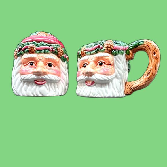 Dalton Santa Christmas Creamer and Sugar (E) - Picture 1 of 7